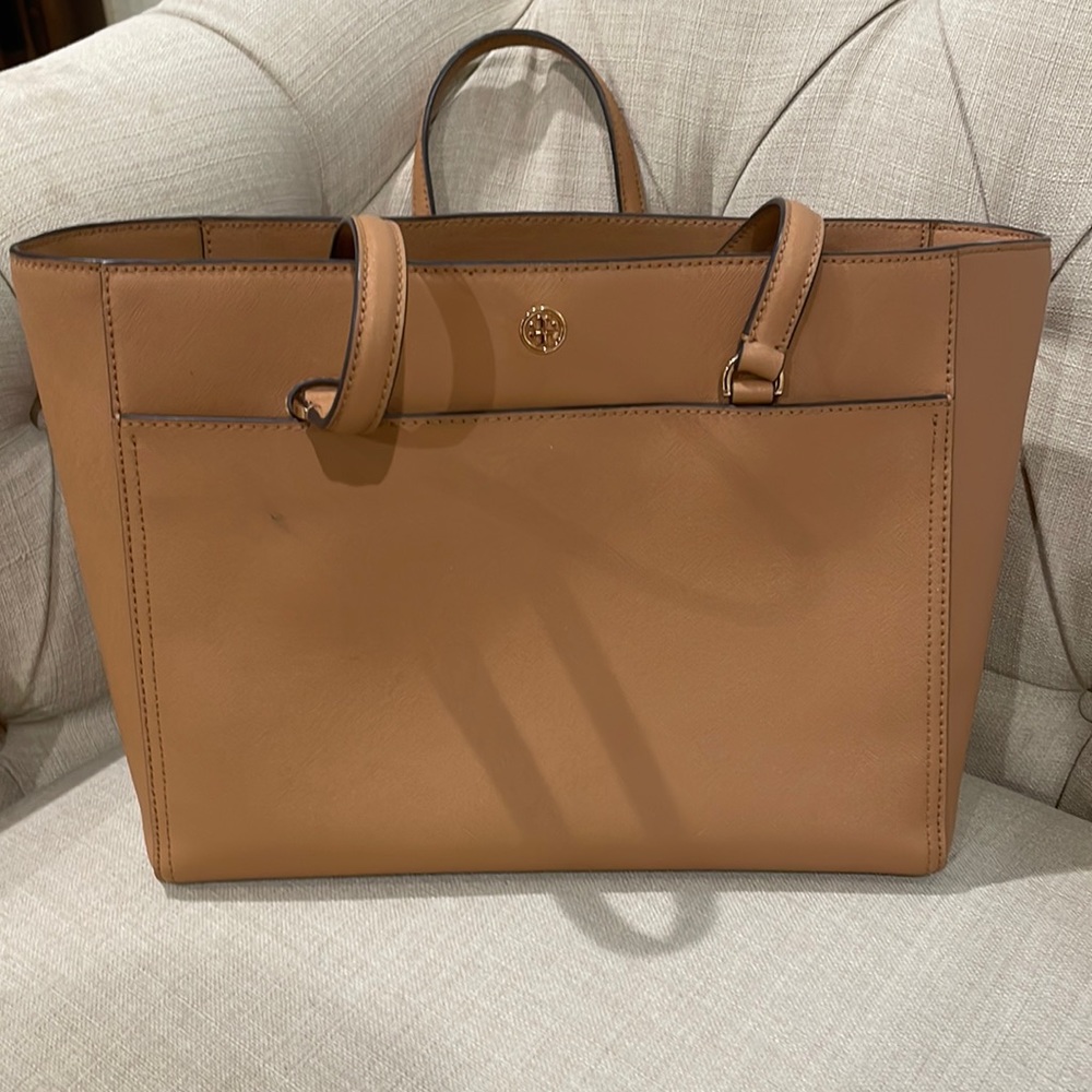Tory Burch triple compartment McGraw tote